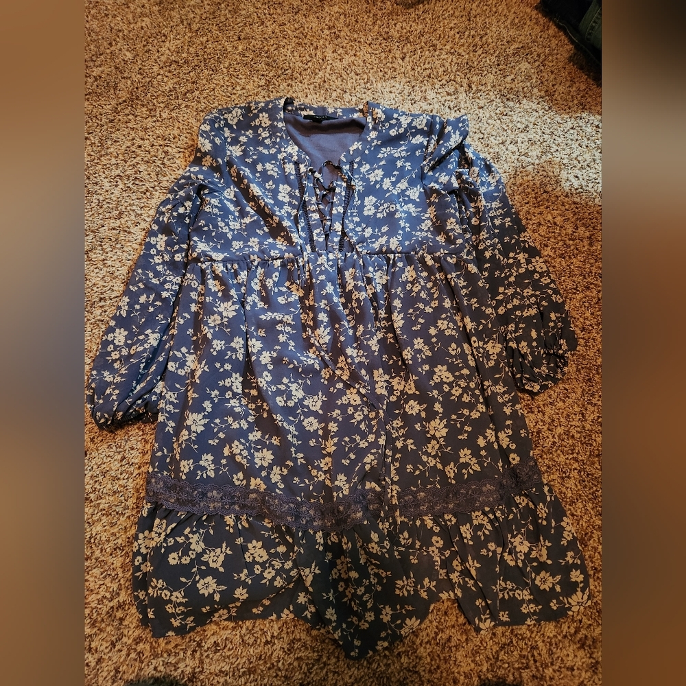 Blue Forever 21 Dress